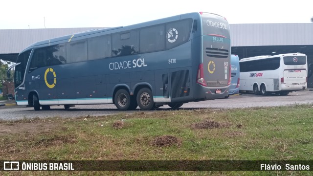 Viação Cidade Sol 8430 na cidade de Cruz das Almas, Bahia, Brasil, por Flávio  Santos. ID da foto: 10797030.