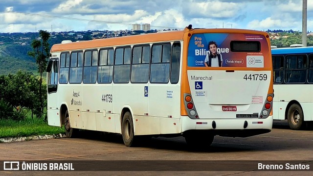 Auto Viação Marechal Brasília 441759 na cidade de Samambaia, Distrito Federal, Brasil, por Brenno Santos. Número da foto: #10796369.