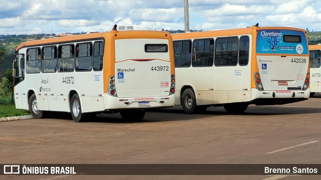 Auto Viação Marechal Brasília 443972 na cidade de Samambaia, Distrito Federal, Brasil, por Brenno Santos. Número da foto: #10796365.