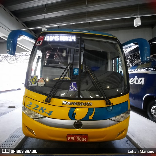 Viação Ultra 2284 na cidade de Santos, São Paulo, Brasil, por Lohan Mariano. Número da foto: #10798424.