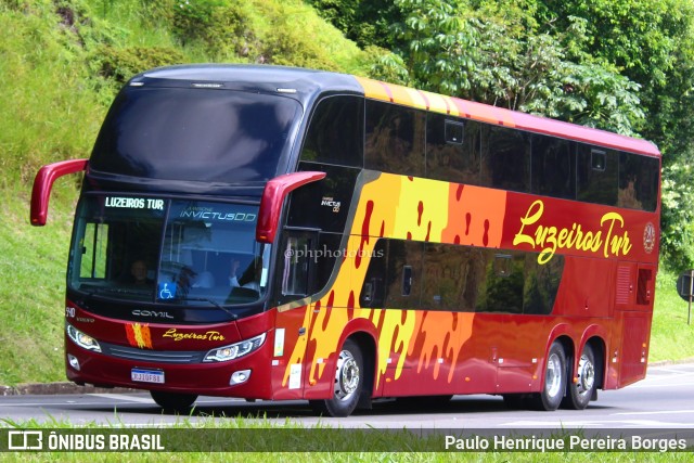 Luzeiros Tur 540 na cidade de Piraí, Rio de Janeiro, Brasil, por Paulo Henrique Pereira Borges. ID da foto: 10798594.