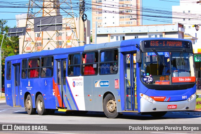 São João Votorantim - Sorotur Turismo 801 na cidade de Sorocaba, São Paulo, Brasil, por Paulo Henrique Pereira Borges. ID da foto: 10798610.