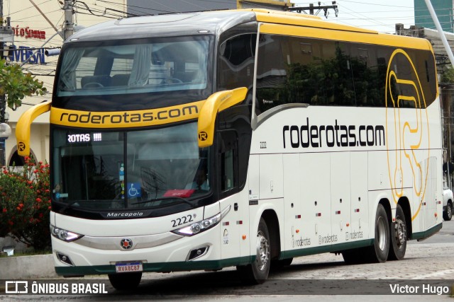 RodeRotas - Rotas de Viação do Triângulo 2222 na cidade de Belém, Pará, Brasil, por Victor Hugo. ID da foto: 10797351.