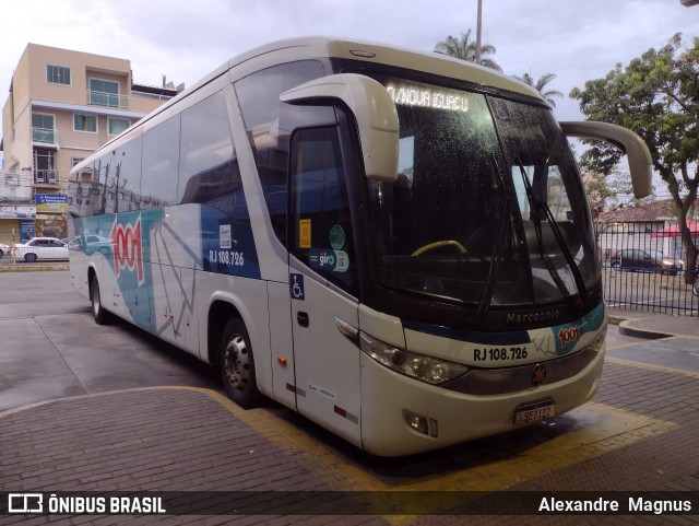 Auto Viação 1001 RJ 108.726 na cidade de Macaé, Rio de Janeiro, Brasil, por Alexandre  Magnus. ID da foto: 10796662.