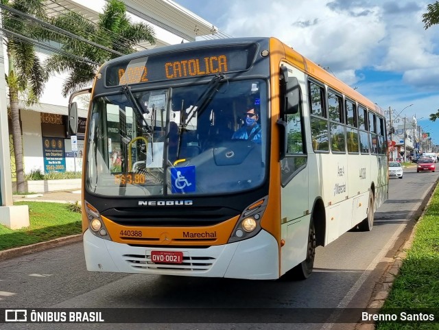 Auto Viação Marechal Brasília 440388 na cidade de Taguatinga, Distrito Federal, Brasil, por Brenno Santos. Número da foto: #10796357.