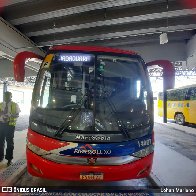 Expresso Luxo 14067 na cidade de Santos, São Paulo, Brasil, por Lohan Mariano. Número da foto: #10798450.