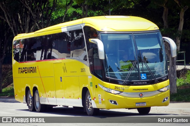 Viação Nova Itapemirim 20576 na cidade de São Paulo, São Paulo, Brasil, por Rafael Santos. ID da foto: 10797868.