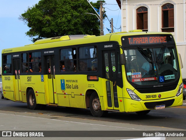 Seta Transportes 300.920 na cidade de São Luís, Maranhão, Brasil, por Ruan Silva Andrade. ID da foto: 10796215.