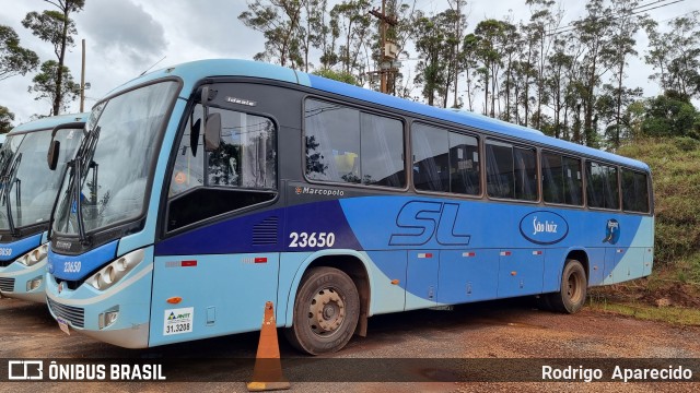 Viação São Luiz 23650 na cidade de Congonhas, Minas Gerais, Brasil, por Rodrigo  Aparecido. Número da foto: #10798159.