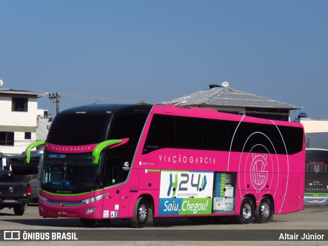 Viação Garcia 8515 na cidade de Balneário Camboriú, Santa Catarina, Brasil, por Altair Júnior. ID da foto: 10801697.