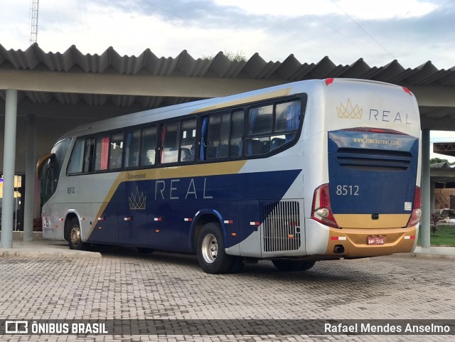 Viação Real 8512 na cidade de Indianópolis, Paraná, Brasil, por Rafael Mendes Anselmo. Número da foto: #10801526.