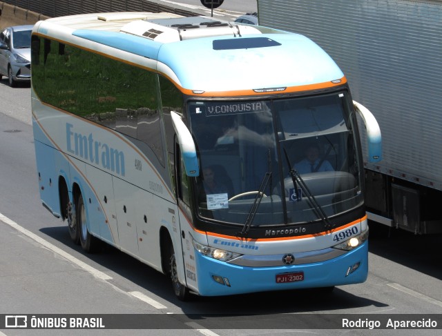 Emtram 4980 na cidade de Aparecida, São Paulo, Brasil, por Rodrigo  Aparecido. ID da foto: 10801823.