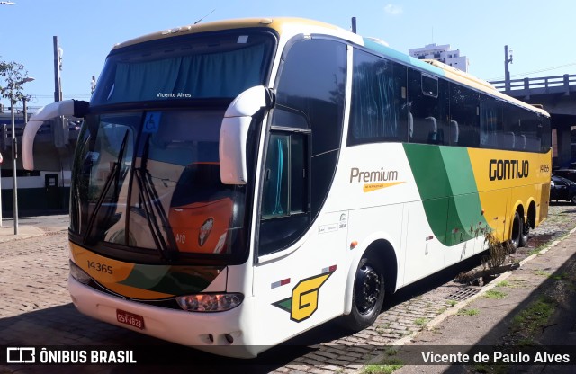 Empresa Gontijo de Transportes 14365 na cidade de Belo Horizonte, Minas Gerais, Brasil, por Vicente de Paulo Alves. Número da foto: #10799676.