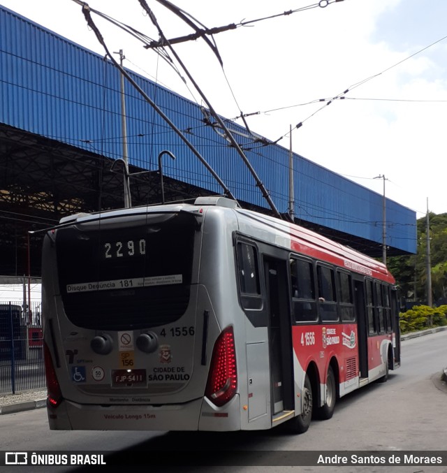 Himalaia Transportes > Ambiental Transportes Urbanos 4 1556 na cidade de São Paulo, São Paulo, Brasil, por Andre Santos de Moraes. ID da foto: 10799974.