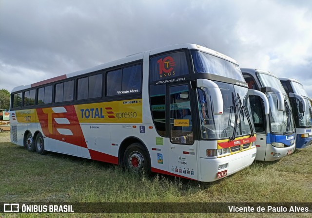 Total Expresso 1402 na cidade de Aparecida, São Paulo, Brasil, por Vicente de Paulo Alves. ID da foto: 10799700.