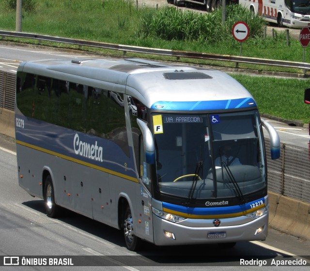 Viação Cometa 12279 na cidade de Aparecida, São Paulo, Brasil, por Rodrigo  Aparecido. ID da foto: 10801721.