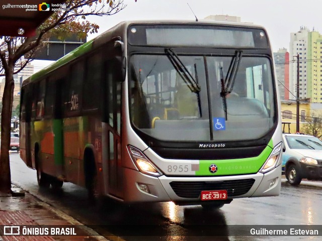Viação Garcia 8955 na cidade de Londrina, Paraná, Brasil, por Guilherme Estevan. Número da foto: #10803056.