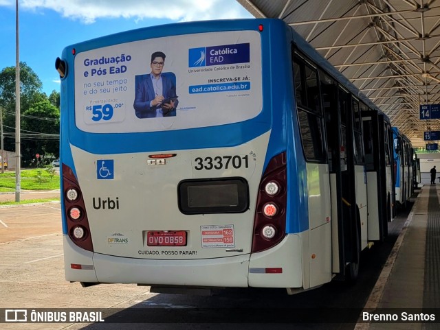 Urbi Mobilidade Urbana 333701 na cidade de Samambaia, Distrito Federal, Brasil, por Brenno Santos. Número da foto: #10799795.