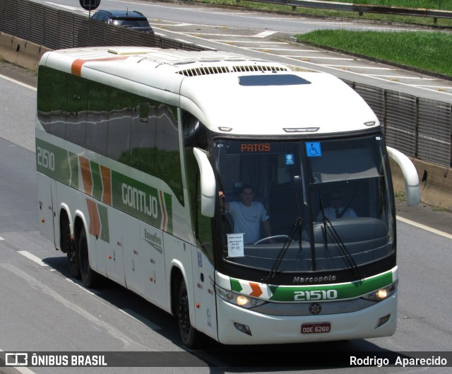 Empresa Gontijo de Transportes 21510 na cidade de Aparecida, São Paulo, Brasil, por Rodrigo  Aparecido. Número da foto: #10801802.