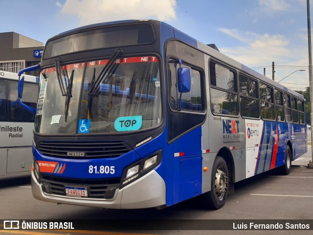 Next Mobilidade - ABC Sistema de Transporte 81.805 na cidade de Barueri, São Paulo, Brasil, por Luis Fernando Santos. Número da foto: #10802300.