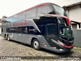 Transportes Única Petrópolis RJ163.008 na cidade de Petrópolis, Rio de Janeiro, Brasil, por Gustavo Silva Andrade. Número da foto: #10802250.