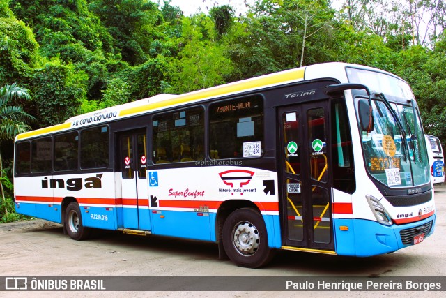 Auto Lotação Ingá RJ 210.016 na cidade de Niterói, Rio de Janeiro, Brasil, por Paulo Henrique Pereira Borges. ID da foto: 10805670.