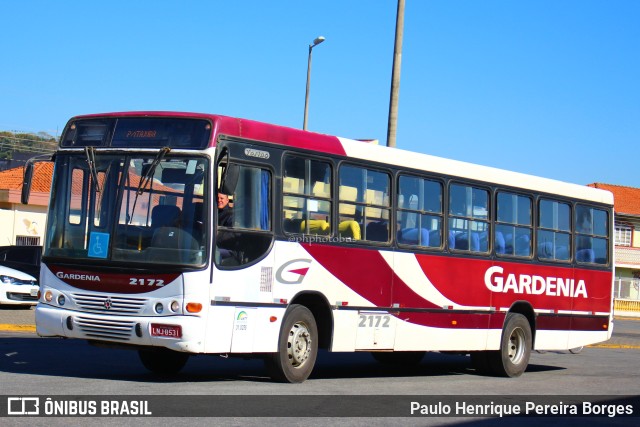 Expresso Gardenia 2172 na cidade de Itajubá, Minas Gerais, Brasil, por Paulo Henrique Pereira Borges. Número da foto: #10805599.