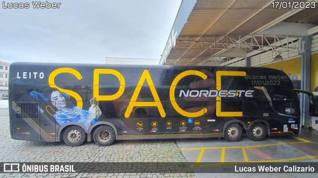 Expresso Nordeste 5531 na cidade de Balneário Camboriú, Santa Catarina, Brasil, por Lucas Weber Calizario. Número da foto: #10803181.