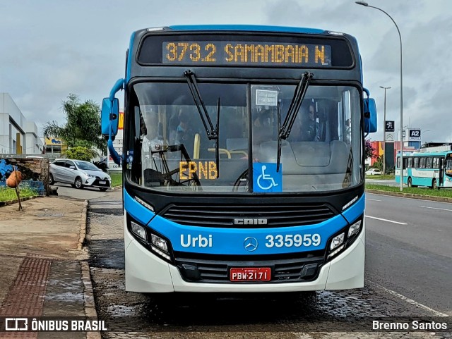 Urbi Mobilidade Urbana 335959 na cidade de Candangolândia, Distrito Federal, Brasil, por Brenno Santos. Número da foto: #10803564.