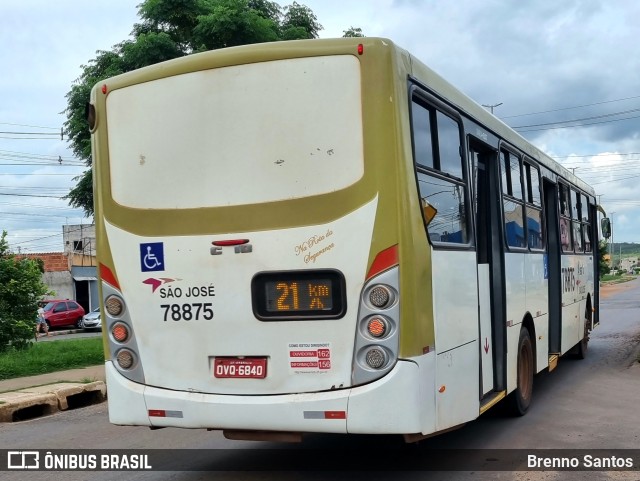 Expresso São José 78875 na cidade de Samambaia, Distrito Federal, Brasil, por Brenno Santos. Número da foto: #10803600.