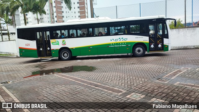 Santa Teresinha Transporte e Turismo - Brusquetur 020 na cidade de Brusque, Santa Catarina, Brasil, por Fabiano Magalhaes. Número da foto: #10805038.