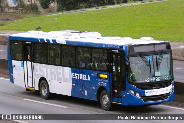 Viação Estrela RJ 177.032 na cidade de Resende, Rio de Janeiro, Brasil, por Paulo Henrique Pereira Borges. Número da foto: #10805607.