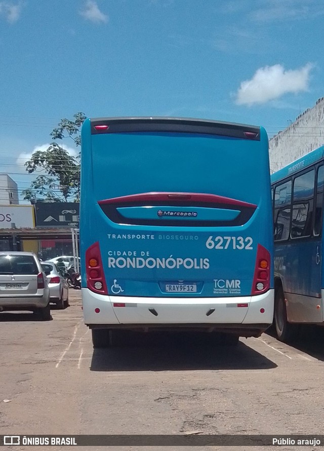 TCMR - Transporte Coletivo Marechal Rondon 627132 na cidade de Rondonópolis, Mato Grosso, Brasil, por Públio Araujo. Número da foto: #10803508.