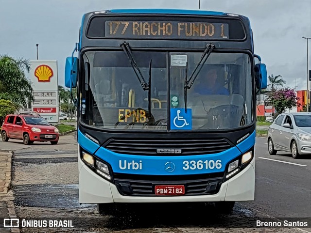 Urbi Mobilidade Urbana 336106 na cidade de Candangolândia, Distrito Federal, Brasil, por Brenno Santos. Número da foto: #10803575.