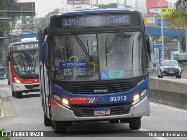 Next Mobilidade - ABC Sistema de Transporte 80.213 na cidade de Santo André, São Paulo, Brasil, por Gabriel Brunhara. Número da foto: #10806071.