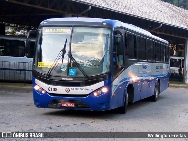Turb Petrópolis > Turp -Transporte Urbano de Petrópolis 6108 na cidade de Petrópolis, Rio de Janeiro, Brasil, por Wellington Freitas. Número da foto: #10804328.