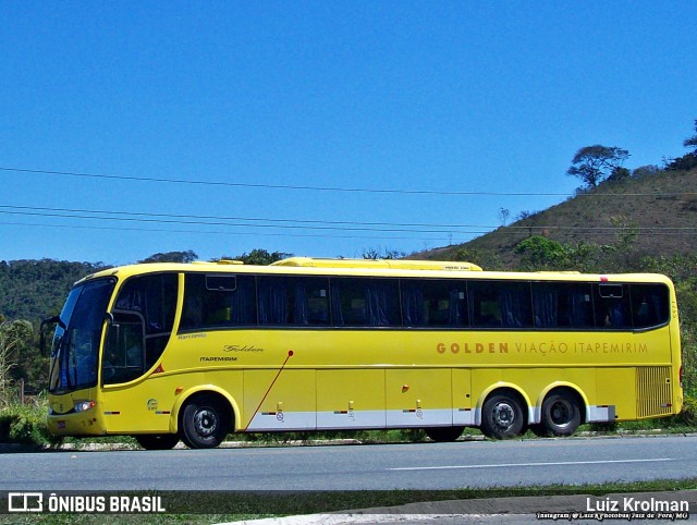 Viação Itapemirim 5511 na cidade de Juiz de Fora, Minas Gerais, Brasil, por Luiz Krolman. ID da foto: 10804429.