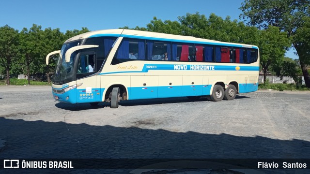 Viação Novo Horizonte 1028711 na cidade de Santa Maria da Vitória, Bahia, Brasil, por Flávio  Santos. ID da foto: 10803857.