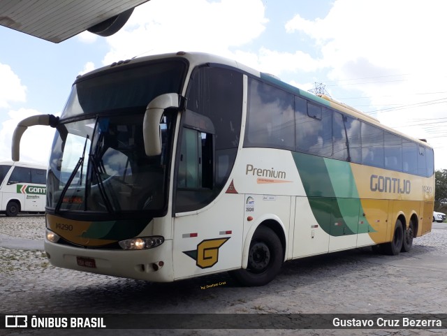 Empresa Gontijo de Transportes 14290 na cidade de Messias, Alagoas, Brasil, por Gustavo Cruz Bezerra. Número da foto: #10807579.