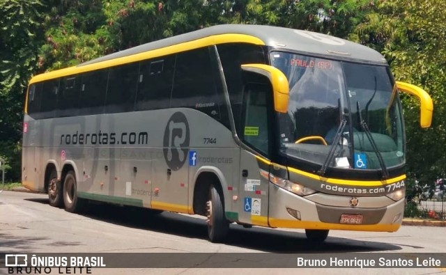 RodeRotas - Rotas de Viação do Triângulo 7744 na cidade de São Paulo, São Paulo, Brasil, por Bruno Henrique Santos Leite. Número da foto: #10806267.