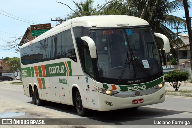 Empresa Gontijo de Transportes 21550 na cidade de Prado, Bahia, Brasil, por Luciano Formiga. Número da foto: #10807850.