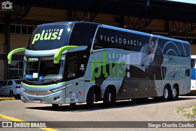 Viação Garcia 88177 na cidade de Novo Hamburgo, Rio Grande do Sul, Brasil, por Diego Charlis Coelho. Número da foto: #10807008.