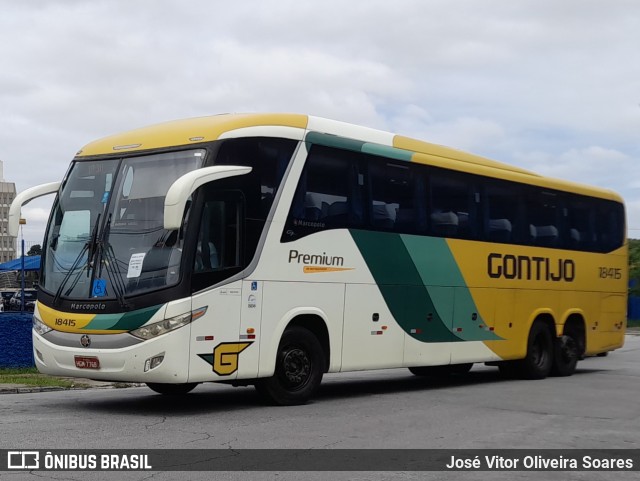 Empresa Gontijo de Transportes 18145 na cidade de São Paulo, São Paulo, Brasil, por José Vitor Oliveira Soares. Número da foto: #10808949.