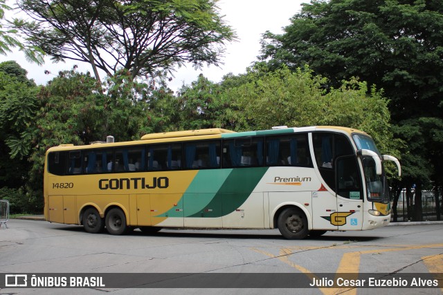 Empresa Gontijo de Transportes 14820 na cidade de São Paulo, São Paulo, Brasil, por Julio Cesar Euzebio Alves. ID da foto: 10806622.