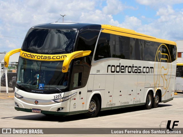 RodeRotas - Rotas de Viação do Triângulo 2205 na cidade de Goiânia, Goiás, Brasil, por Lucas Ferreira dos Santos Gomes. Número da foto: #10806844.