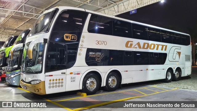 Auto Viação Gadotti 3070 na cidade de Balneário Camboriú, Santa Catarina, Brasil, por Jefferson Nascimento de Sousa. ID da foto: 10809259.