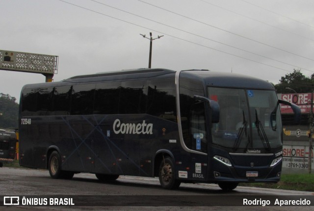 Viação Cometa 721548 na cidade de Conselheiro Lafaiete, Minas Gerais, Brasil, por Rodrigo  Aparecido. ID da foto: 10808698.