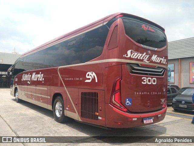 Santa Maria Fretamento e Turismo > Transportes Santa Maria(SP) 300 na cidade de São Paulo, São Paulo, Brasil, por Agnaldo Penides. Número da foto: #10807445.