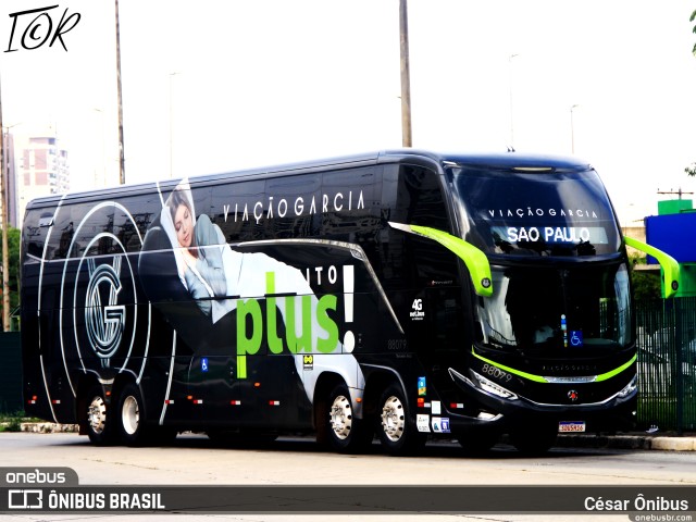 Viação Garcia 88079 na cidade de São Paulo, São Paulo, Brasil, por César Ônibus. ID da foto: 10808838.