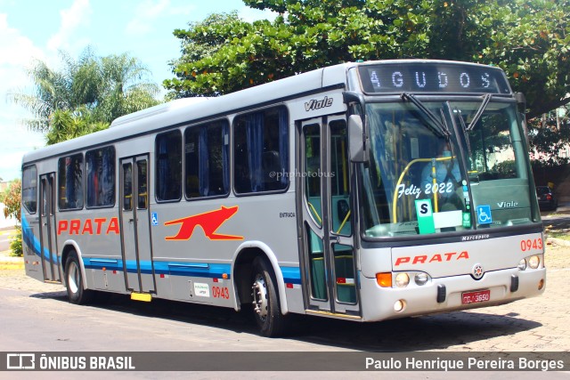 Expresso de Prata 0943 na cidade de Bauru, São Paulo, Brasil, por Paulo Henrique Pereira Borges. Número da foto: #10811710.
